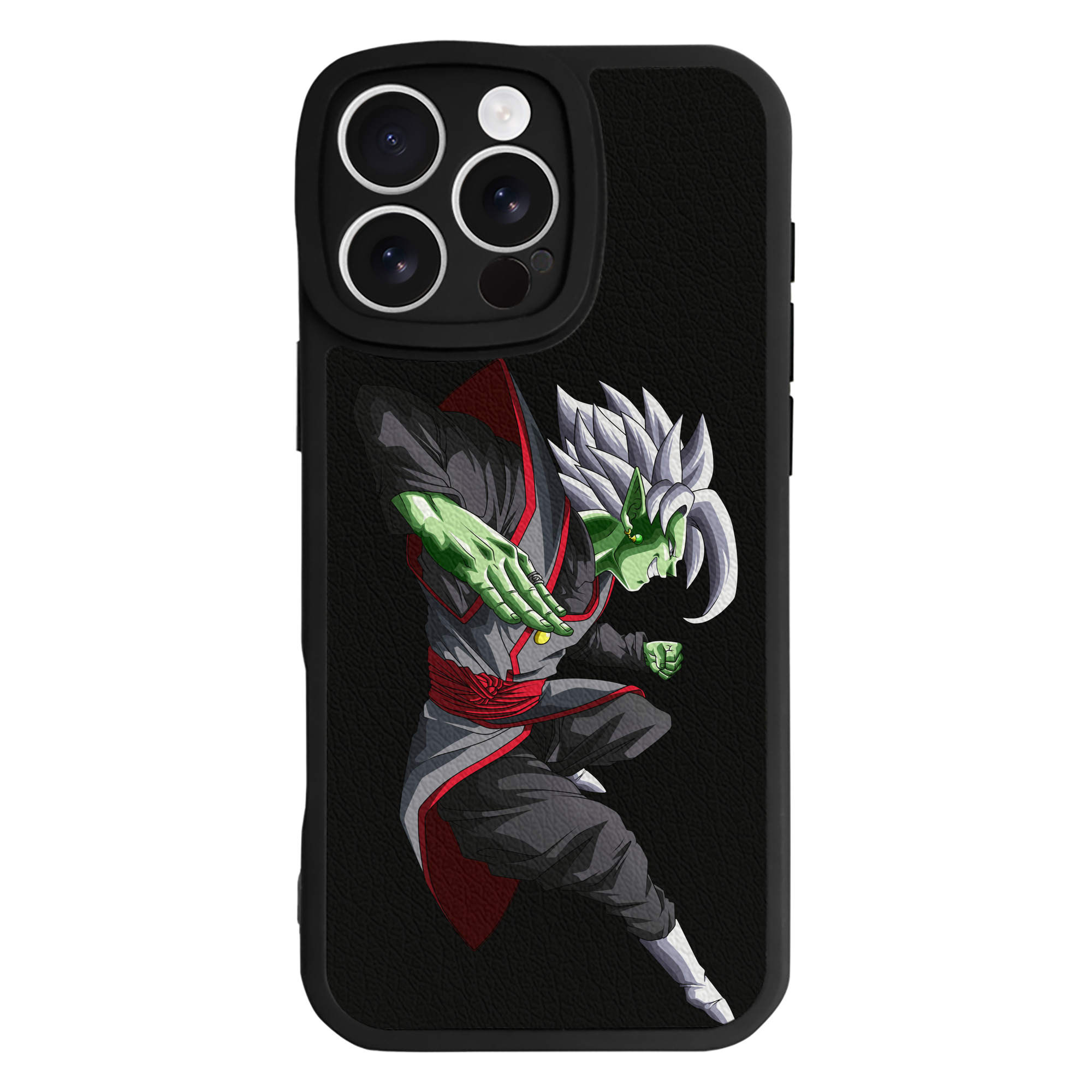 （画像用） ドラゴンボール ベジット DRAGON BALL Vegetto 【iPhone 16シリーズ対応】シリコンスマホケース（レザー調） 材質：シリコン